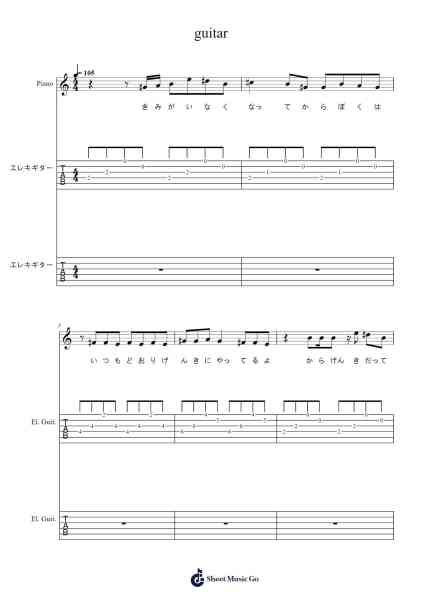 guitar Sheet Music by -Arr.Serles
