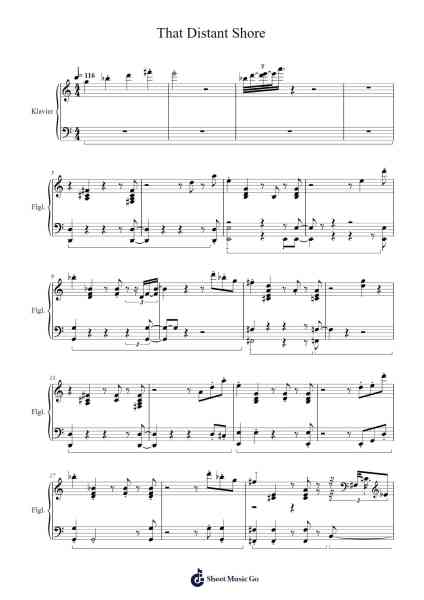 That Distant Shore Sheet Music by Rebecca Sugar-Arr.Joanbar Crichniel