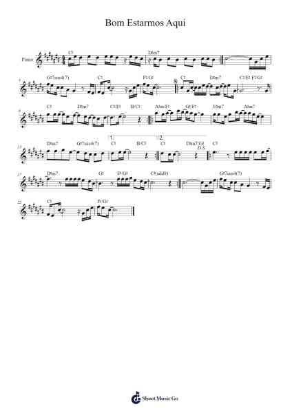 Bom Estarmos Aqui Sheet Music by Renascer Praise-Arr.Curwilde Perwin