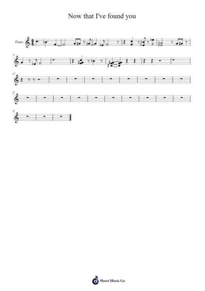 Now that I've found you Sheet Music by Martin Garrix-Arr.Pulborg Ridean