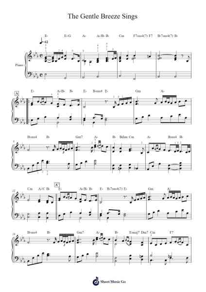 The Gentle Breeze Sings Sheet Music by Yasunori Mitsuda-Arr.Asdict