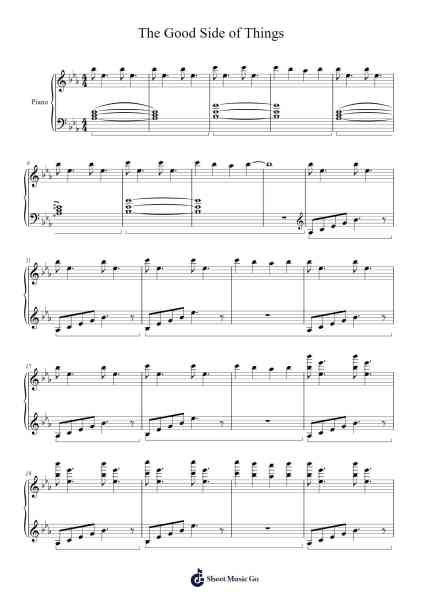 The Good Side of Things Sheet Music by kabab-Arr.Sanhan Eipscius