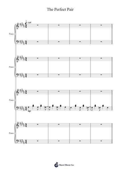 The Perfect Pair Sheet Music by beabadoobee-Arr.Hartecam Thodoreboyle