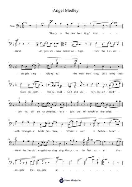 Angel Medley Notas de música por Ajlum-Arr.Virgreg
