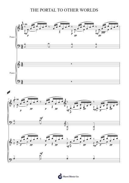 The Portal to Other Worlds Sheet Music by 21st ccentury boy-Arr.Tateearl Grantbroad