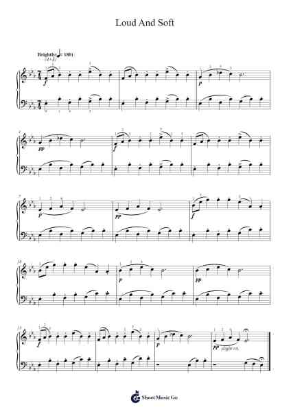 Loud And Soft Sheet Music by Morton Gould-Arr.Rusget Garckle