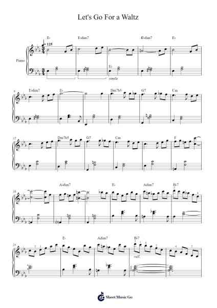 Let's Go For a Waltz Sheet Music by IMMusic/Ric Iannone-Arr.Sumia