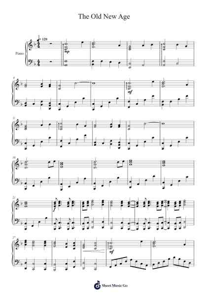 The Old New Age Sheet Music by Ronald Karle-Arr.Solin