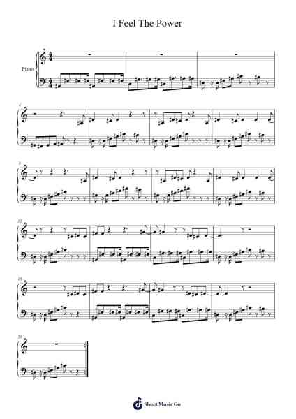 I Feel The Power Sheet Music by Spencer Taylor and the Highway Q.C.s-Arr.Troyning