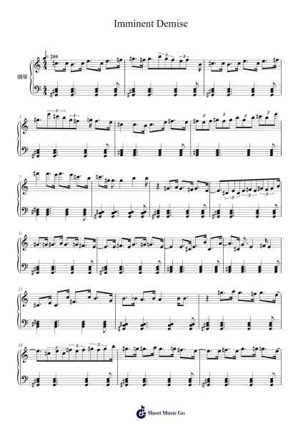 Imminent Demise Sheet Music by Bellken-Arr.Boycegold