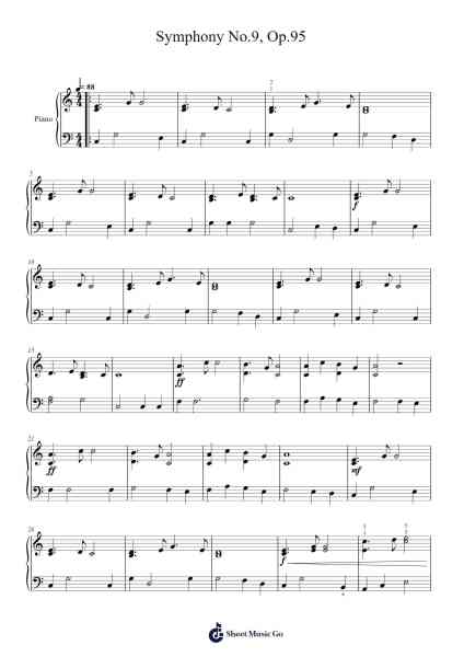 Symphony No. 9 in E Minor, Op. 95 "From the New World" Sheet Music by Antonín Dvořák-Arr.Consdrow