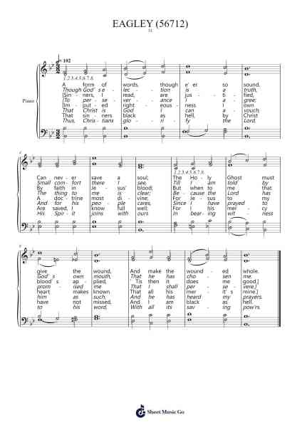 The Kingdom of God Not in Word But in Power Sheet Music by James Walch-Arr.Keatssoll