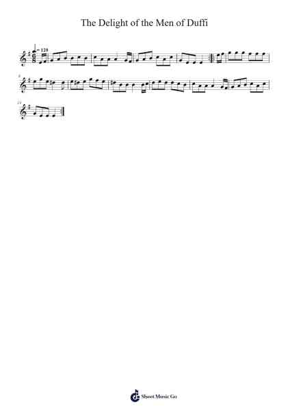 The Delight of the Men of Duffi Sheet Music by Misc tunes-Arr.Francescas
