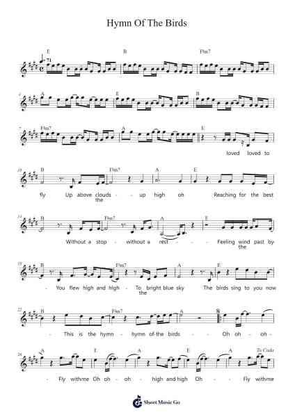 Hymn Of The Birds Sheet Music by Nerd Connection-Arr.Puhill Wesreen