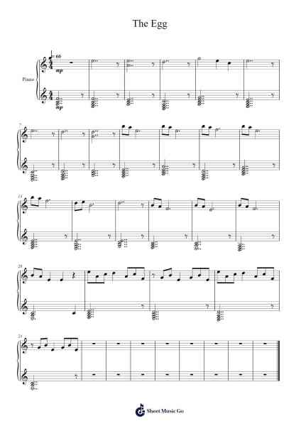 The Egg Sheet Music by Alvin/Epic Mountain-Arr.Orcolm