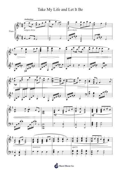 Take My Life and Let It Be Sheet Music by Frances R. Havergal-Arr.Buron