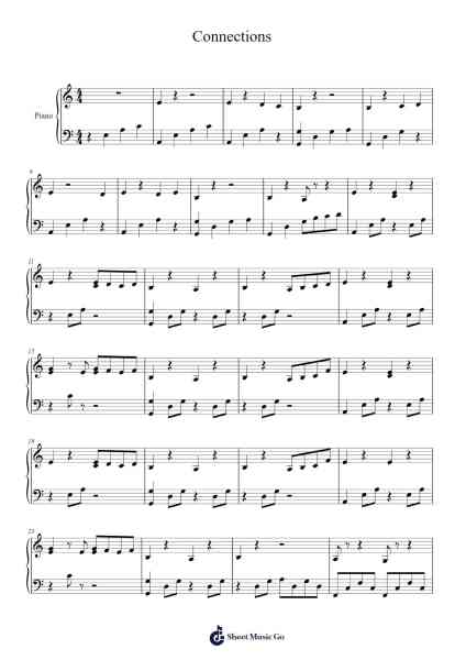 Connections 樂譜由 Fowbess Marre - 編曲 Maudky Clairebey