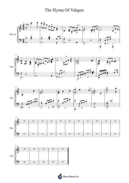 The Hymn Of Vahgen Sheet Music by Inon Zur-Arr.Fieldtein