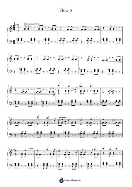 A Quiet Dance Sheet Music by David Silveira-Arr.Canliet Joelck