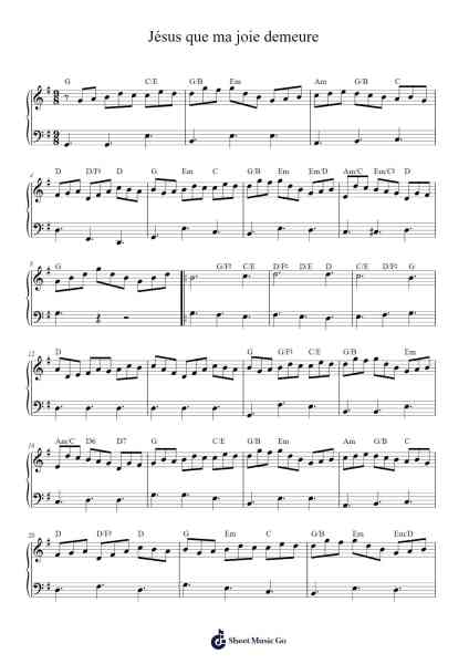 Jesu, Joy of Man's Desiring from Cantata BWV 147 Sheet Music by Johann Sebastian Bach-Arr.Conpiers