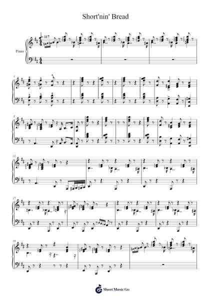 Short'nin' Bread Sheet Music by -Arr.Mollkerr