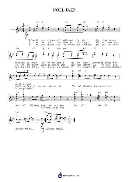 NOEL JAZZ 乐谱由 Strongdodd - 编曲 Hughmand