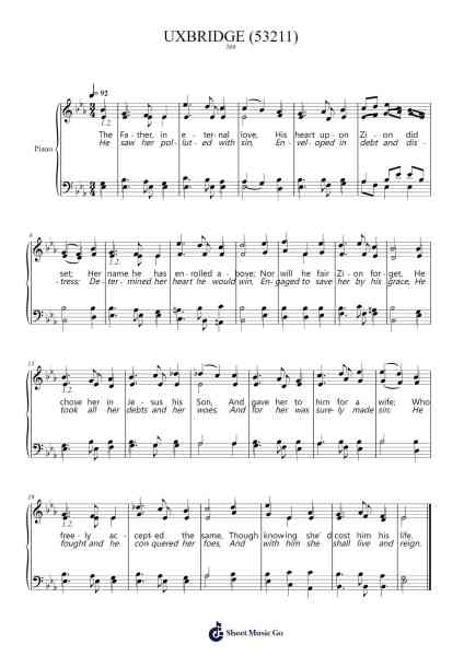 Christ and His Church Sheet Music by Thomas Augustine Arne-Arr.Natpold Vinvin