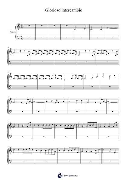 Glorioso intercambio Sheet Music by Sovereign Grace Music-Arr.Jofield