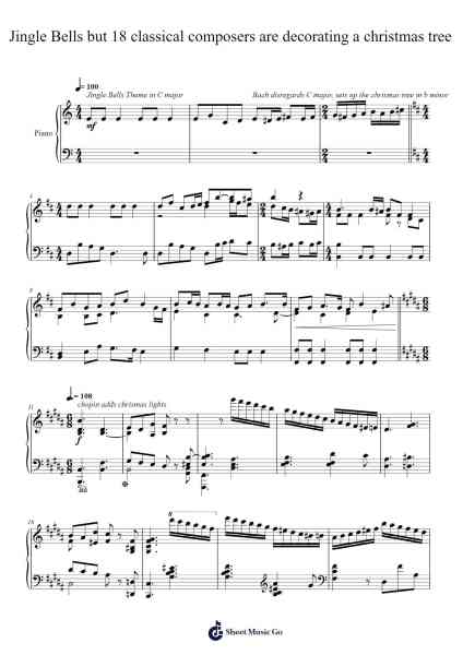 Jingle Bells Sheet Music by Nicolas Ma-Arr.Sailsharte Troypril