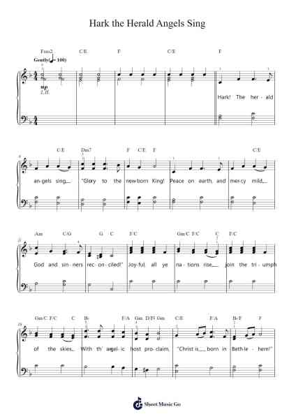 Hark the Herald Angels Sing 樂譜由 Chris Tomlin - 編曲 Irbald Jouvier