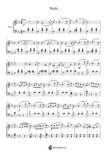 Children's Album, Op.39 No.9: Waltz Sheet Music by Pyotr Ilyich Tchaikovsky-Arr.Calthel Chafra