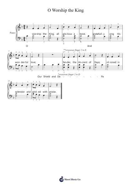O Worship the King 樂譜由 Lynelle Domingo-Antonio - 編曲 Tifville
