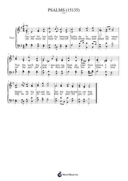 May We All In Jesus Live Sheet Music by Henry Thomas Smart-Arr.Snowcol