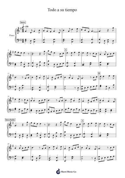 Todo a su tiempo Sheet Music by Faithechel-Arr.Louann Bonpe