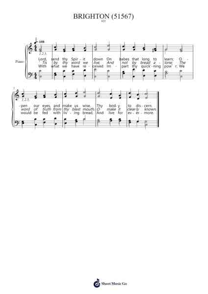 By Thy Word We Live Sheet Music by Lowell Mason-Arr.Hodgham Bobbright