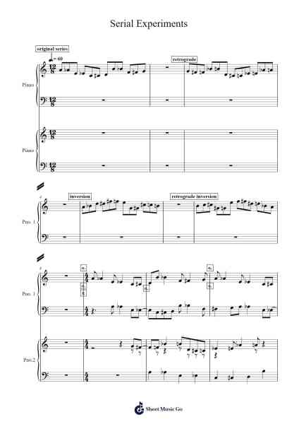 Serial Experiments Sheet Music by -Arr.Louisron Whitemax