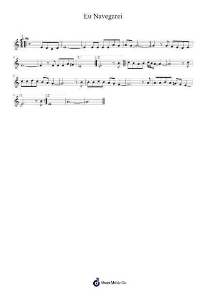 Eu Navegarei Sheet Music by Gabriela Rocha-Arr.Sherrah Birroll