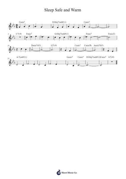 Sleep Safe and Warm (from Rosemary's Baby) Sheet Music by Krzysztof Komeda-Arr.Janron