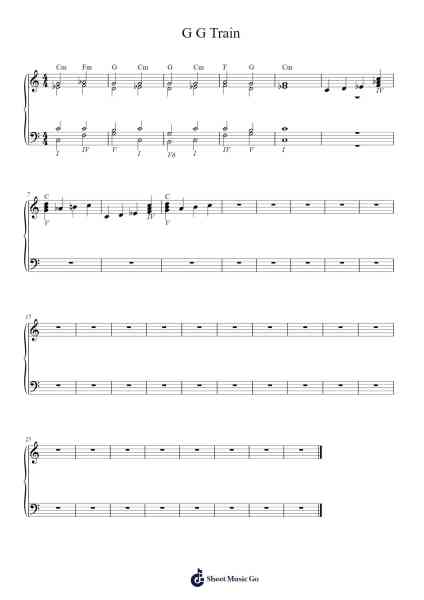 G G Train Sheet Music by Charles Mingus-Arr.Louieby