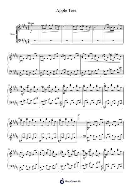 Apple Tree Sheet Music by Stev E-Arr.Laupound