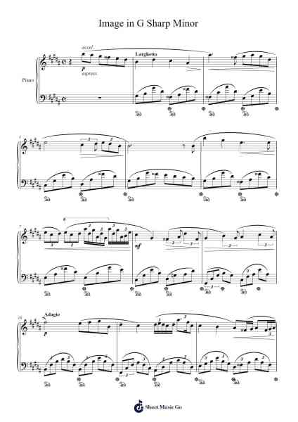 Image in G Sharp Minor Sheet Music by ksanselt-Arr.Egbeau