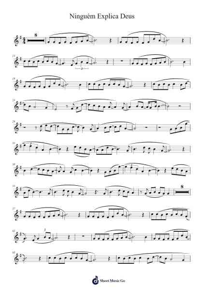Ninguém Explica Deus Sheet Music by Unknown author-Arr.Browneclaude Petmond