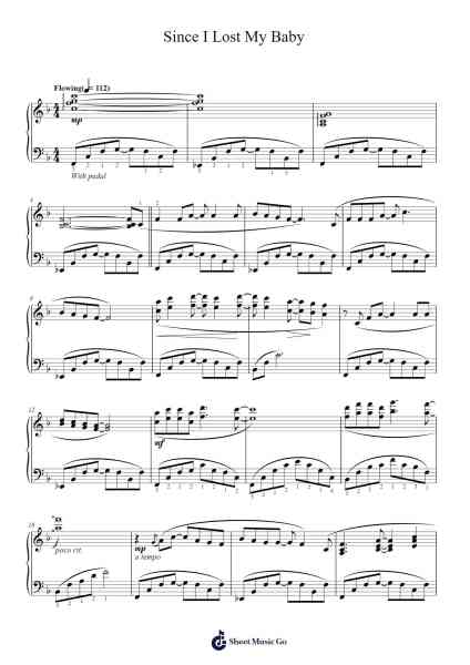 Since I Lost My Baby Sheet Music by Luther Vandross-Arr.Hawat