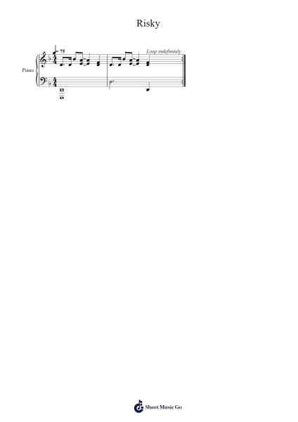 Risky Sheet Music by Lil Durk-Arr.Trollstal
