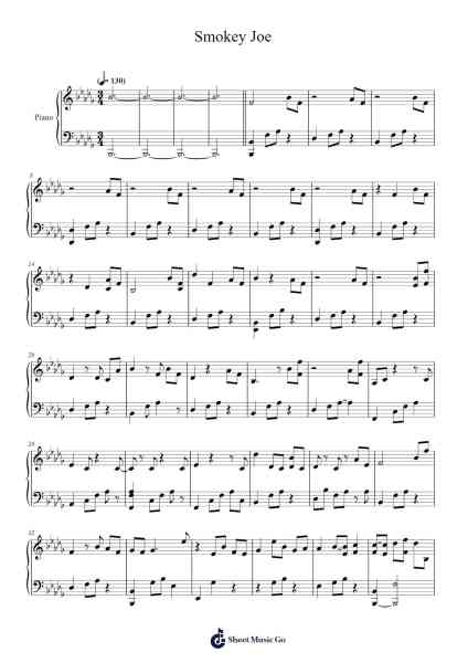Smokey Joe Sheet Music by Tori Amos-Arr.Faulkvan