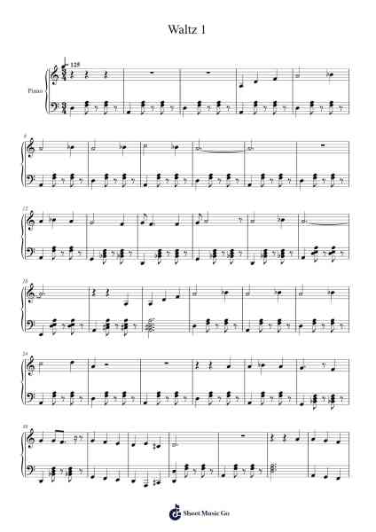 Waltz 1 Sheet Music by Ditason-Arr.Quintle