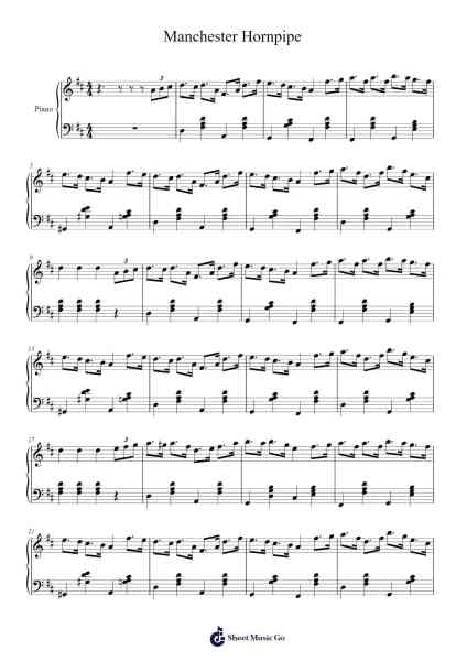 Manchester Hornpipe Sheet Music by Michael Roche-Arr.Hawhe