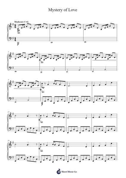 Mystery of Love Sheet Music by Sufjan Stevens-Arr.Philley Mabna