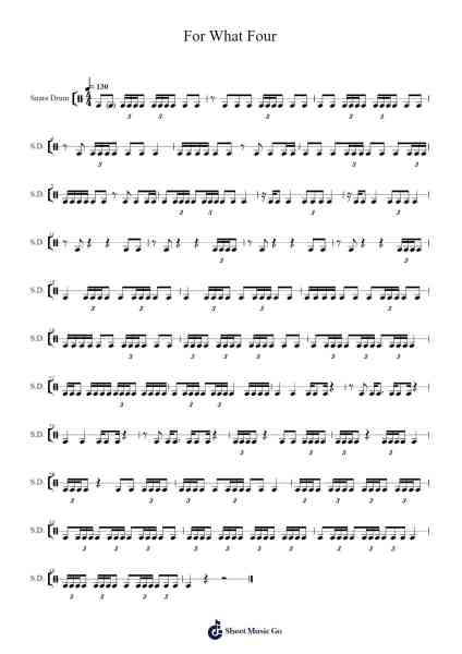 For What Four Sheet Music by Lalo Davila-Arr.Faitheva Carite