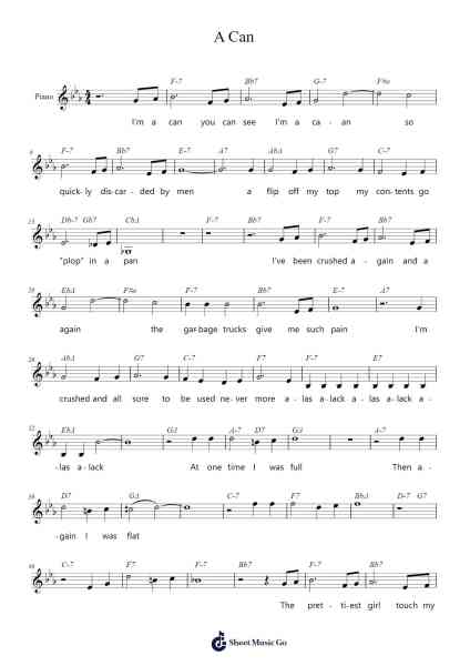 A Can Sheet Music by Barry Harris-Arr.Stilhan Dalter